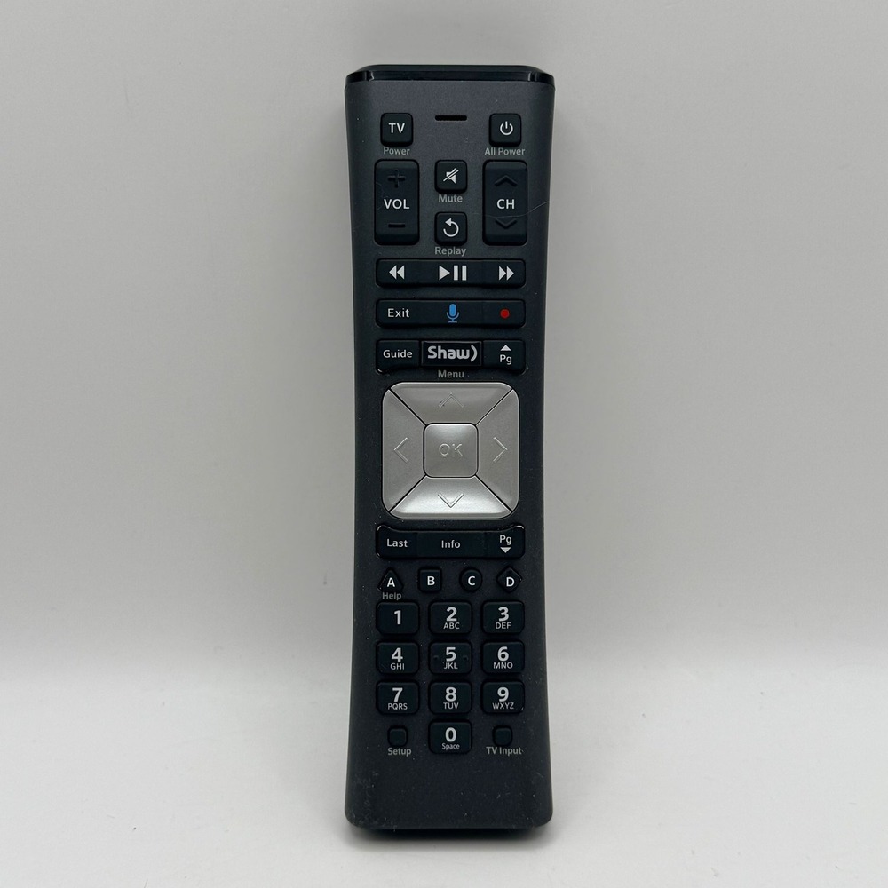 Shaw XR11 Voice Remote Control TV Cable Box Universal Electronics Tested